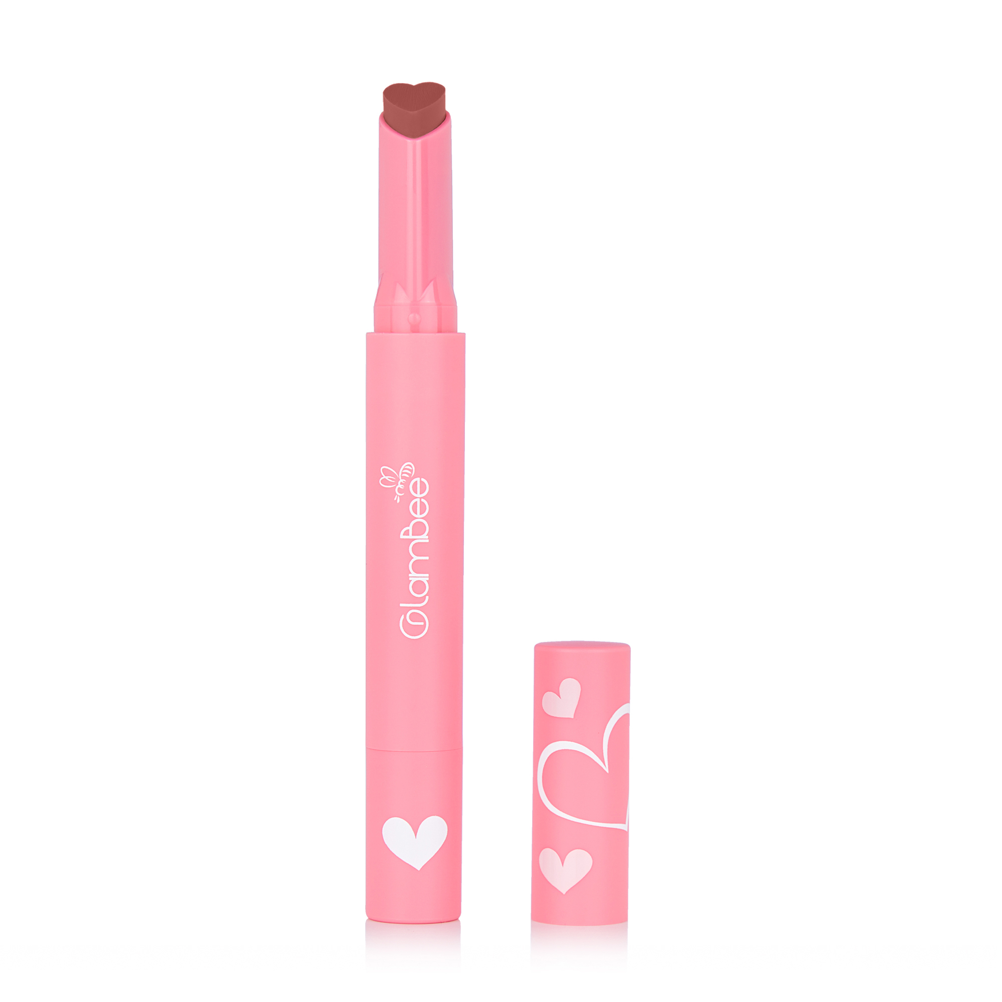 Помада-блиск для губ GlamBee More Love Lipstick-Gloss 02, 2 г